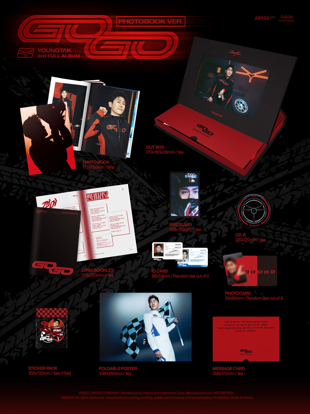 YOUNGTAK - 3rd Full Album [GOGO] (PHOTOBOOK VER.）