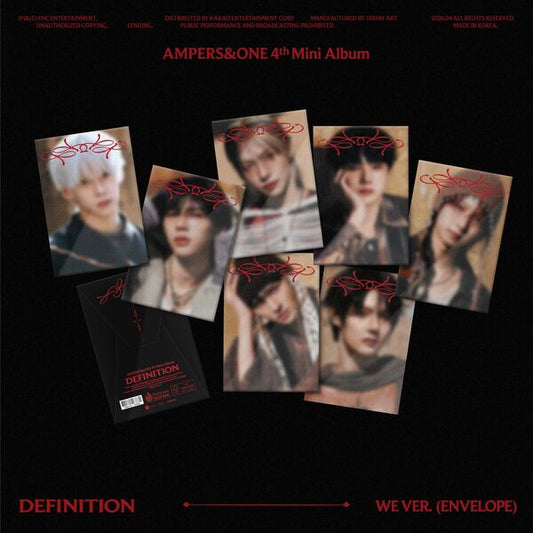 AMPERS&ONE - 4TH MINI ALBUM [DEFINITION] (WE Ver.)