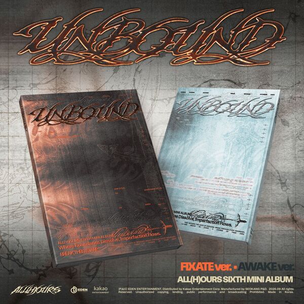 ALL(H)OURS - 6th Mini Album [UNBOUND] (AWAKE ver. / FIXATE ver.)Random