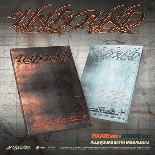 ALL(H)OURS - 6th Mini Album [UNBOUND] (AWAKE ver. / FIXATE ver.)Random