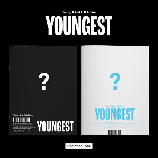 ⏰Young K (DAY6) - 2nd Full Album[YOUNGEST](Photobook ver.)