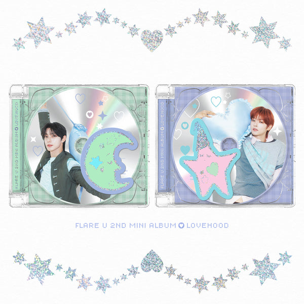 ⏰FLARE U - 2nd Mini Album [LOVEHOOD] (JEWEL CASE Ver.)