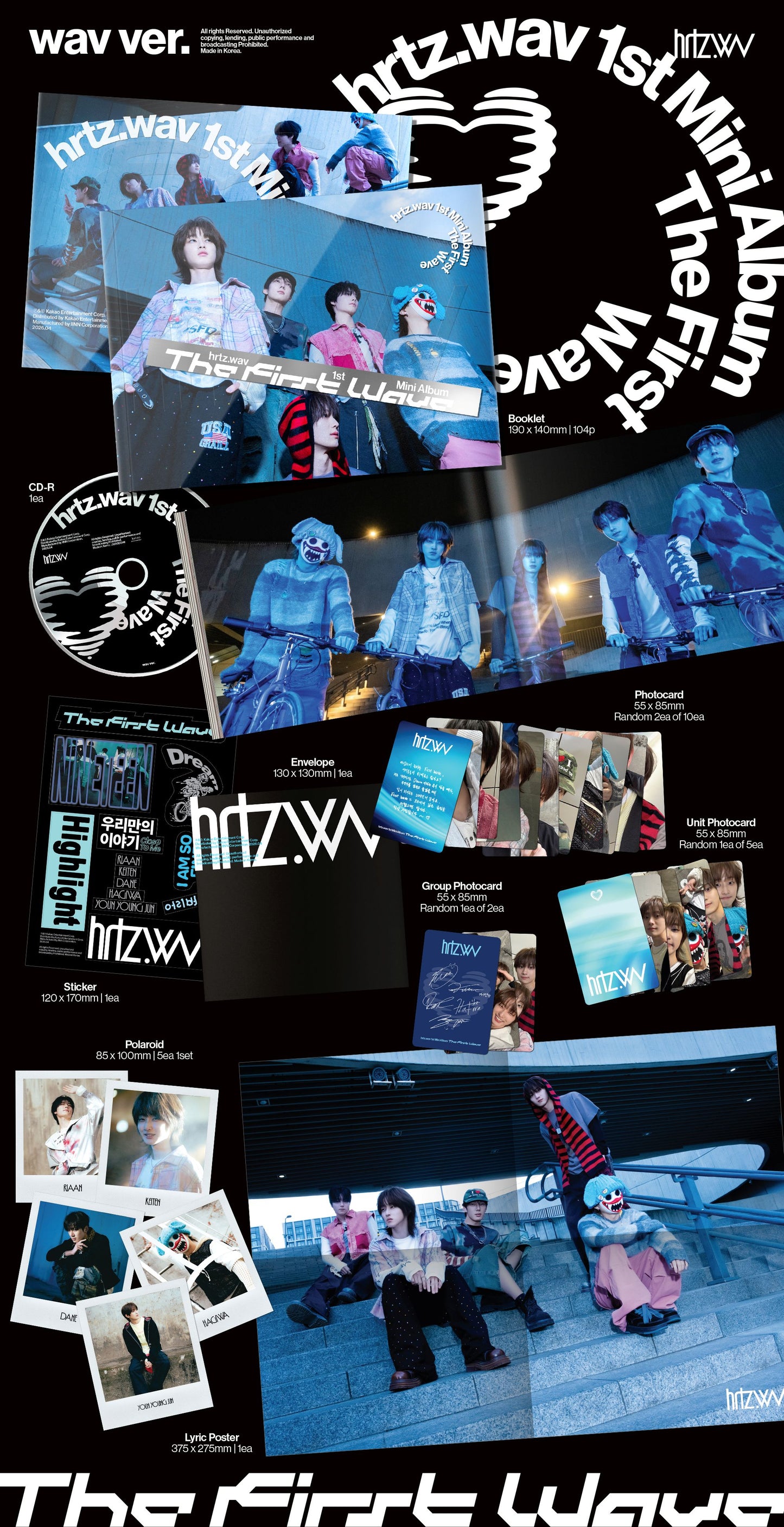 hrtz.wav - 1ST MINI ALBUM [The First Wave] (wav ver.)