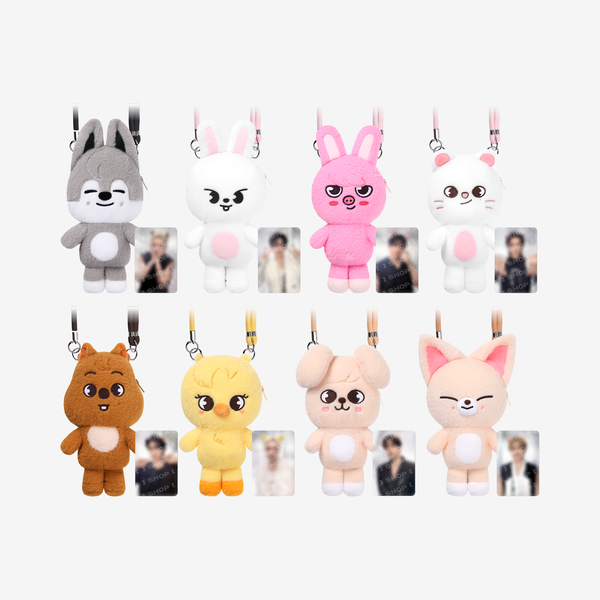 ⏰Stray Kids - 2026 World Tour [RUN IT] MD - SKZOO PLUSH CROSS BAG