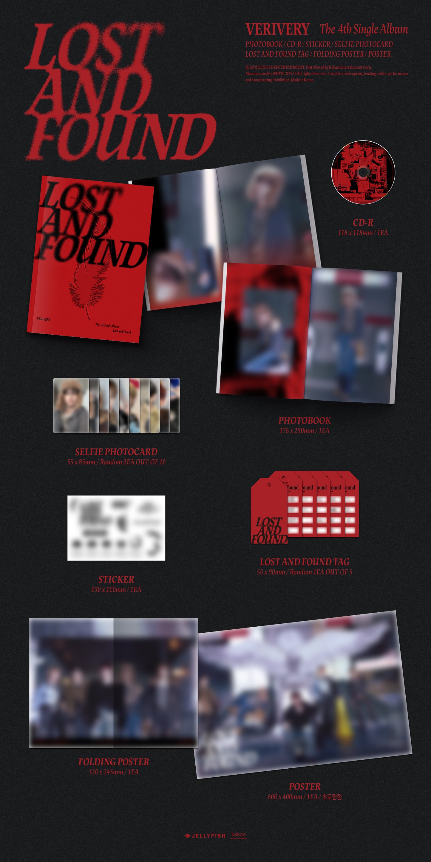 VERIVERY - 4th SINGLE ALBUM [Lost and Found] (Photobook ver.)