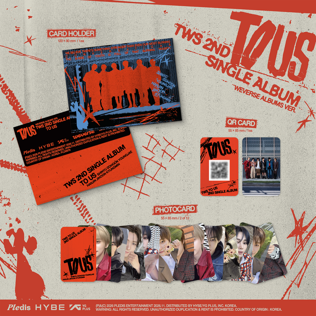 ⏰TWS - 2nd Single Album [TO US] (Weverse Albums ver.)