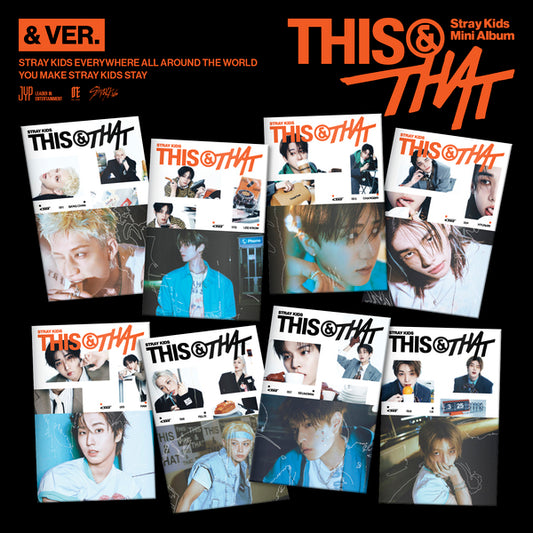 🚗[pre-order gifts included]Stray Kids - Mini Album[THIS & THAT]  (& VER.)