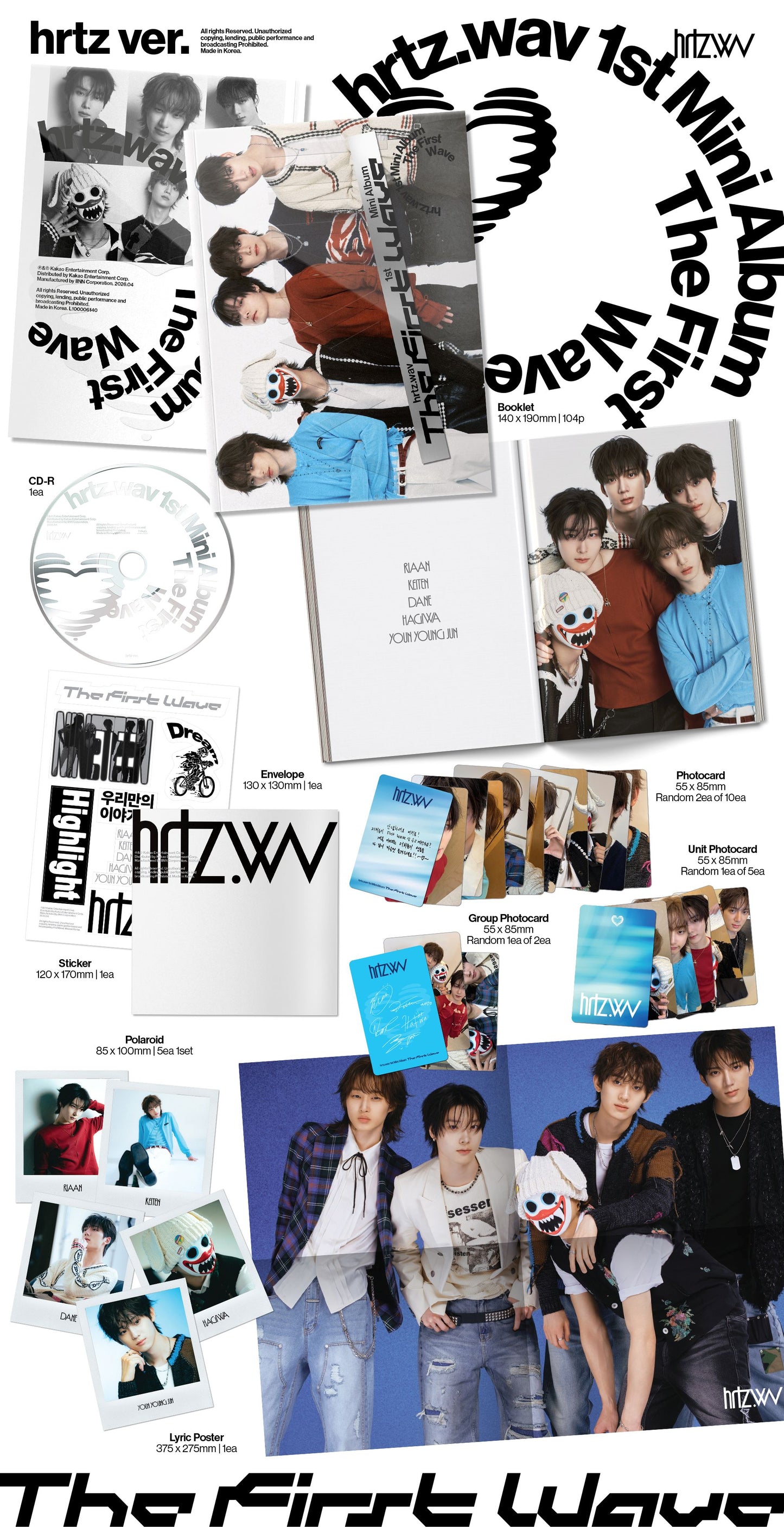 hrtz.wav - 1ST MINI ALBUM [The First Wave] (hrtz ver.)
