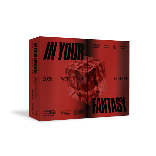 ⏰ATEEZ - 2025 WORLD TOUR [IN YOUR FANTASY] IN INCHEON DVD