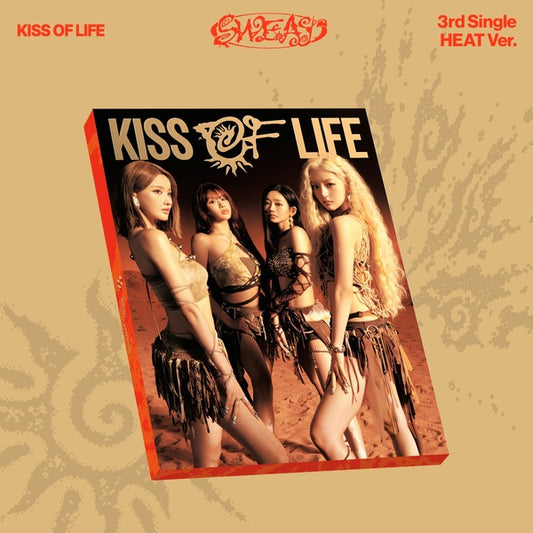 ⏰KISS OF LIFE - 3rd Single [SWEAT] (HEAT Ver. / BURN Ver.)random