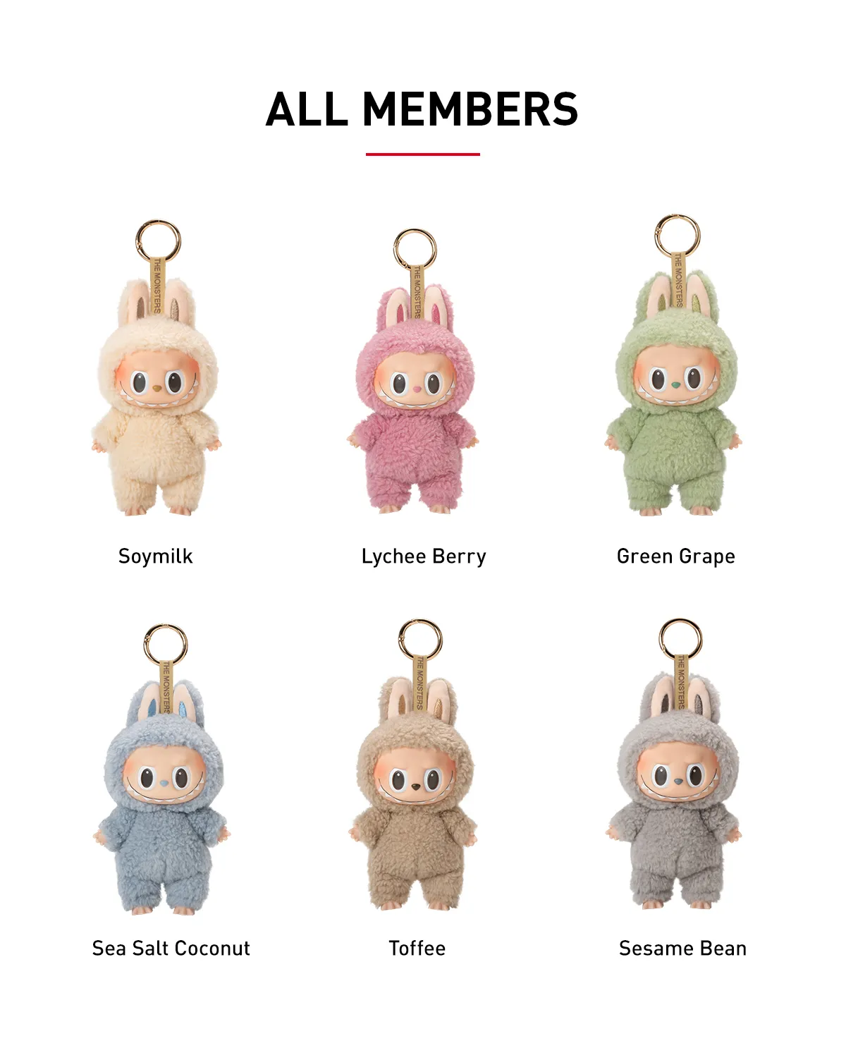 POPMART - THE MONSTERS [Exciting Macaron Vinyl Face Blind Box]