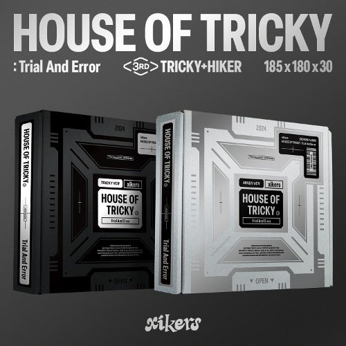 🚗xikers - 3RD MINI ALBUM [HOUSE OF TRICKY : Trial And Error]random