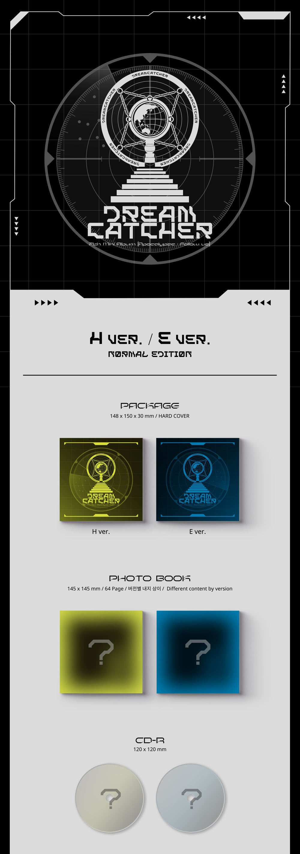 Dreamcatcher - [Apocalypse : Follow us] (Standard ver.)random