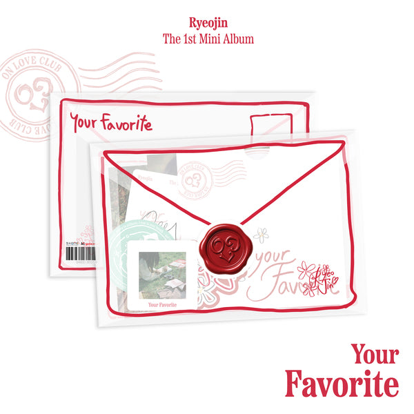 Ryeojin - 1ST MINI ALBUM[Your Favorite]