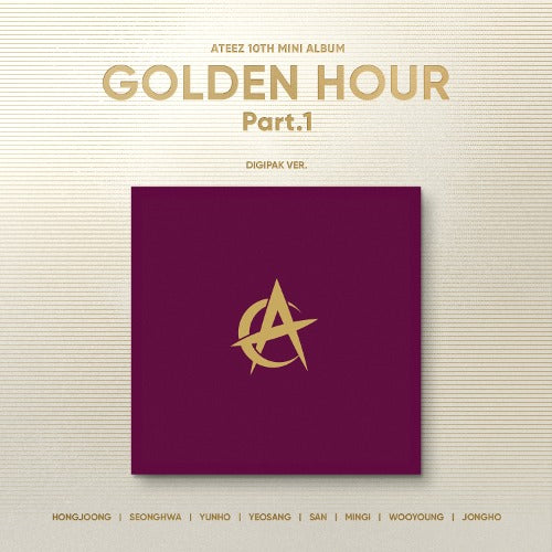 ATEEZ - [GOLDEN HOUR : Part.1] (Digipak VER.)random