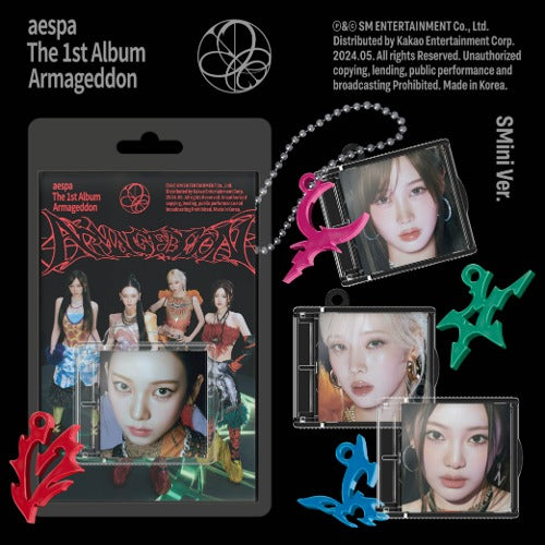 🚗AESPA - 1ST FULL ALBUM [Armageddon] (SMini Ver.)random