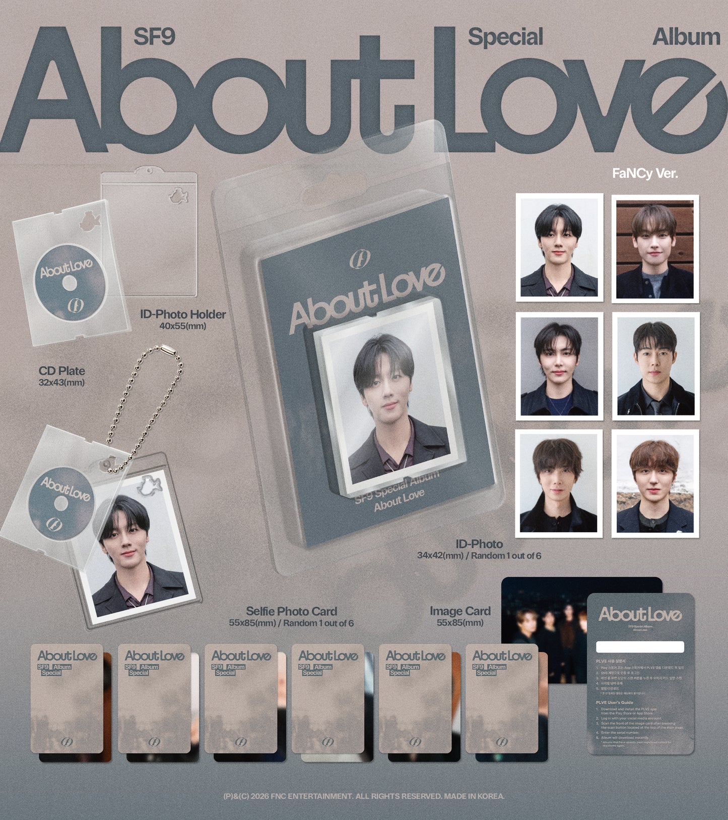 SF9 - Special Album [About Love] ] (FaNCy Ver.)