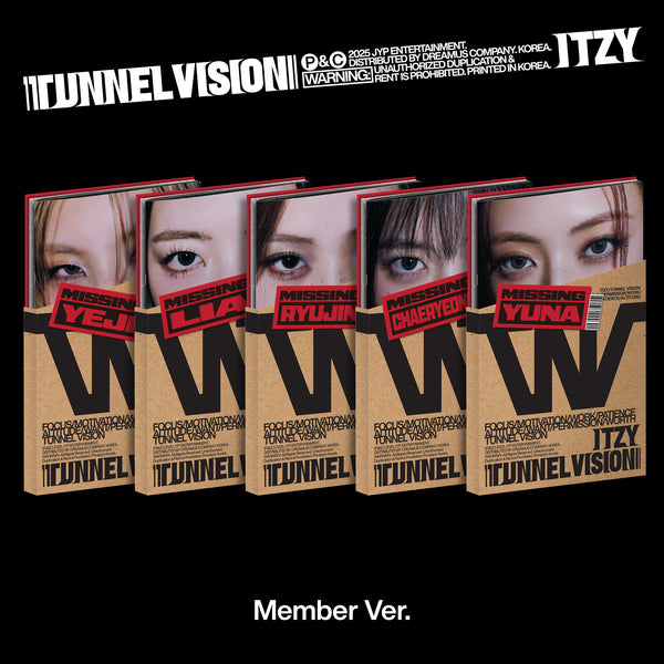 ITZY - [TUNNEL VISION] (Member Ver. )random