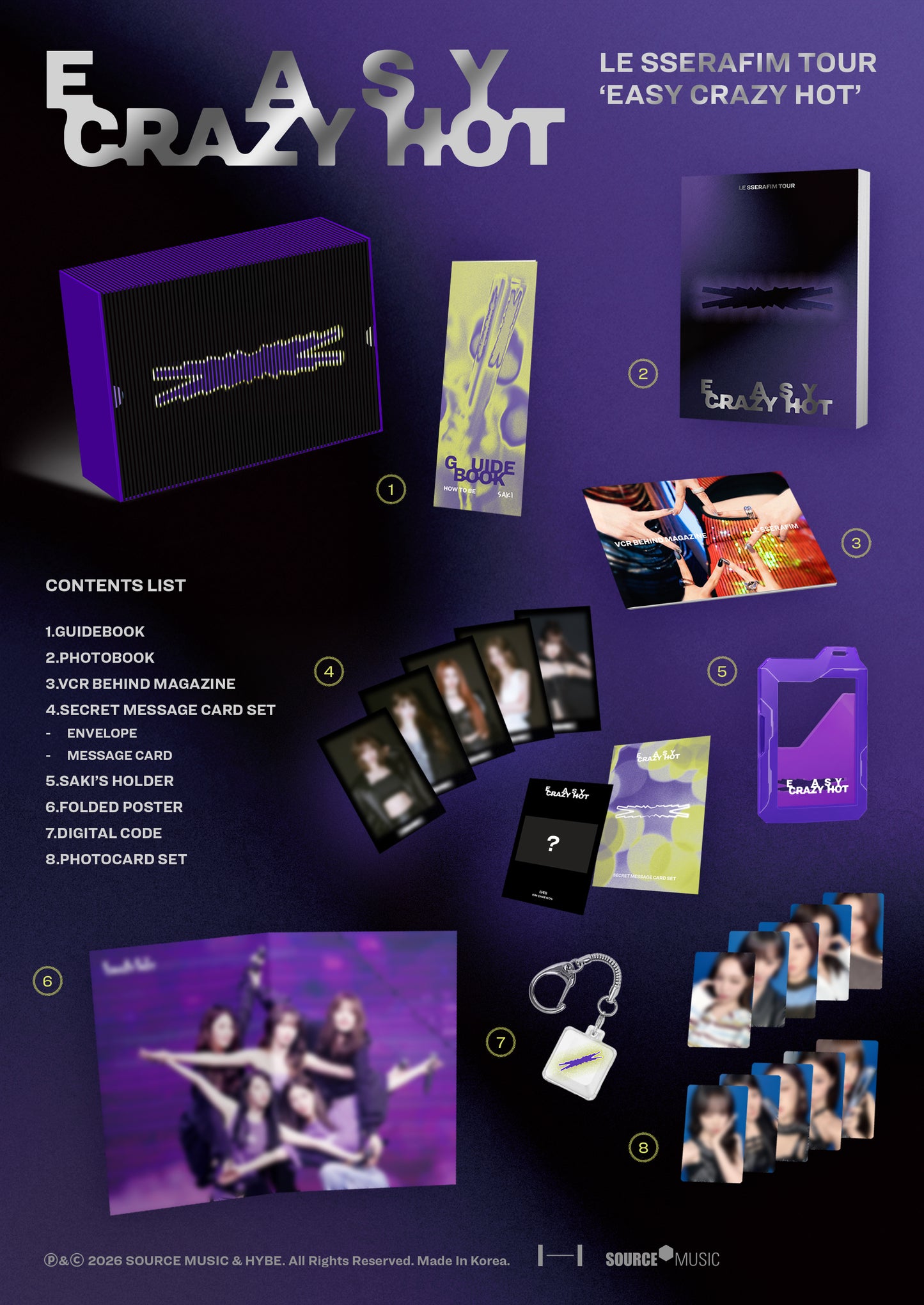 ⏰LE SSERAFIM - TOUR [EASY CRAZY HOT] ENCORE IN SEOUL DC