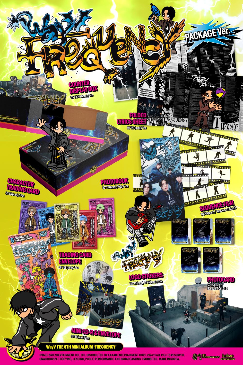 WayV - 6TH MINI ALBUM [FREQUENCY] (Package Ver.)