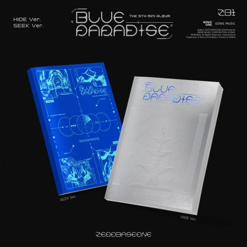 🚗ZEROBASEONE - 5TH MINI ALBUM [BLUE PARADISE]random