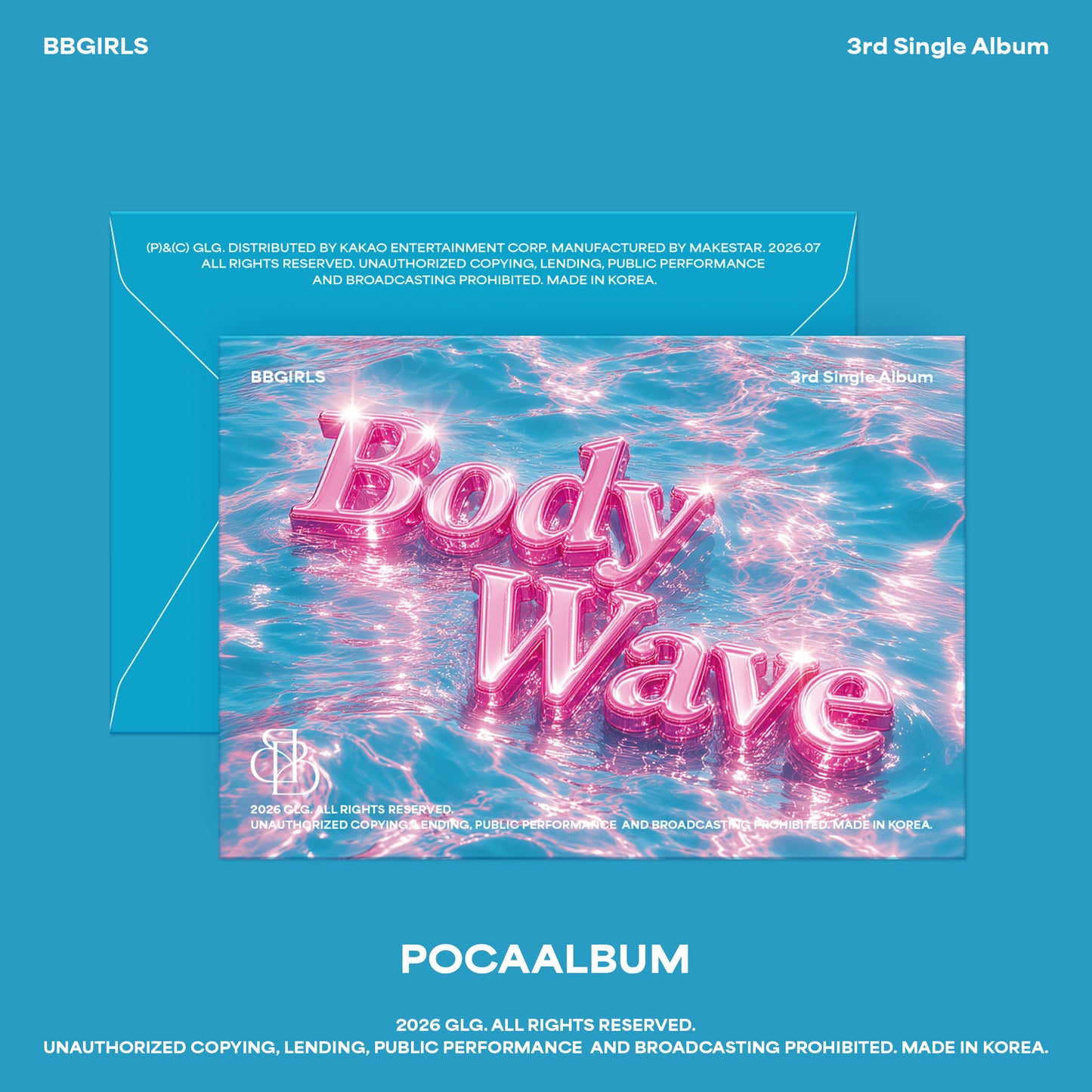 ⏰BBGIRLS - 3RD SINGLE ALBUM [BODY WAVE] (POCA)