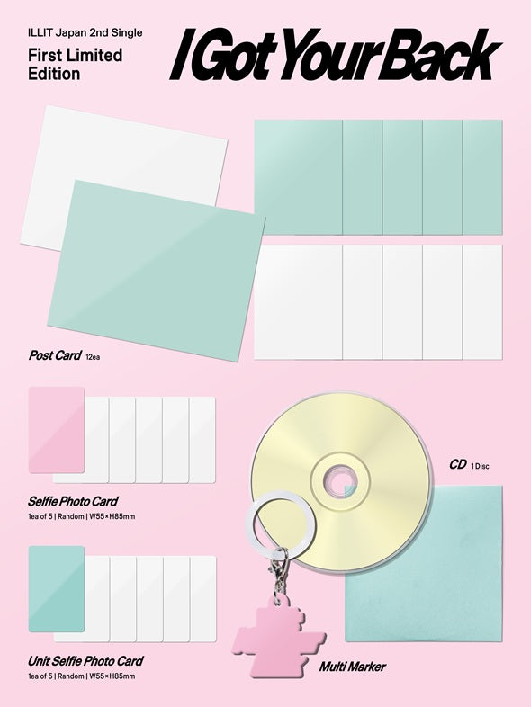 ⏰ILLIT - Japan 2nd Single [I Got Your Back](Limited ver.)