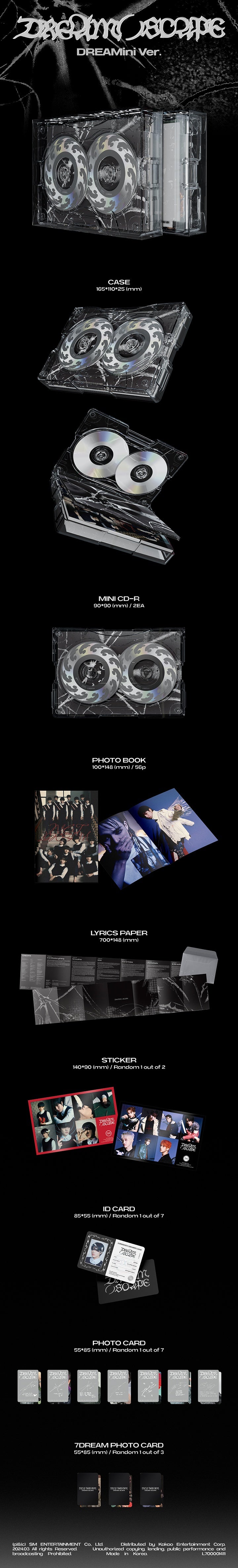 NCT DREAM - [DREAM( )SCAPE] (DREAMini Ver.)