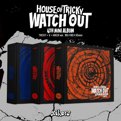🚗xikers - 4TH MINI ALBUM [HOUSE OF TRICKY : WATCH OUT]random