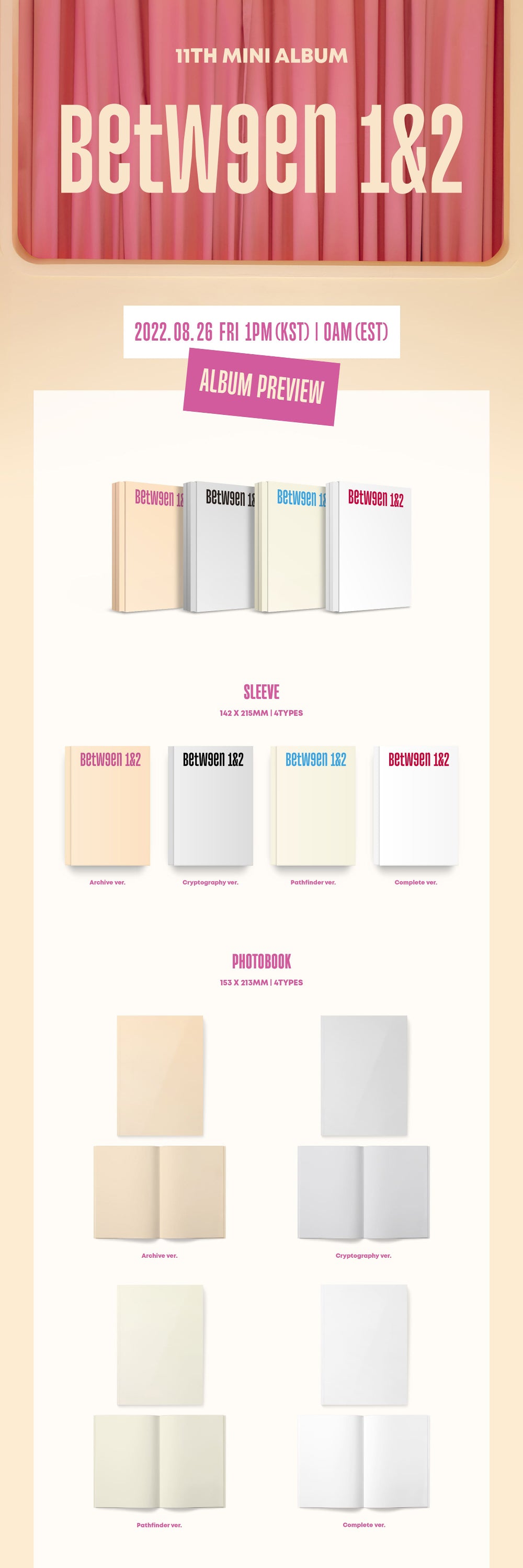 TWICE - 11TH MINI ALBUM [BETWEEN 1&2]random