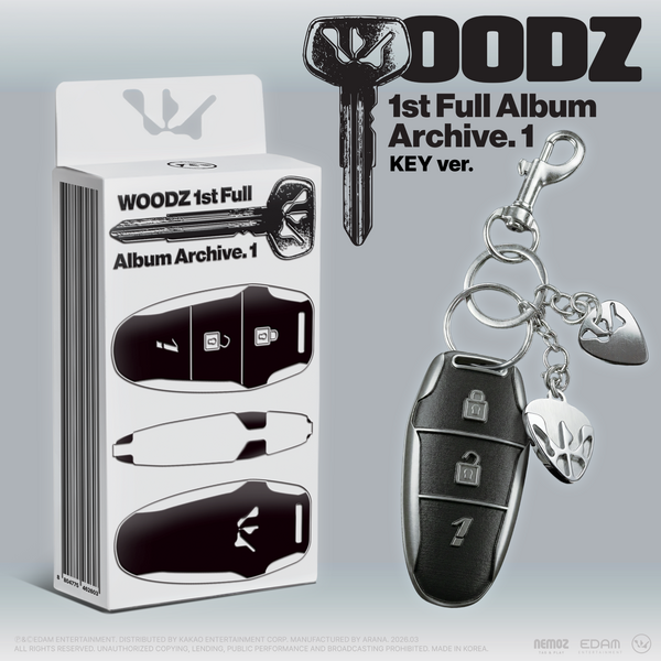 WOODZ - 1st Full Album [Archive. 1](Key Ver.)