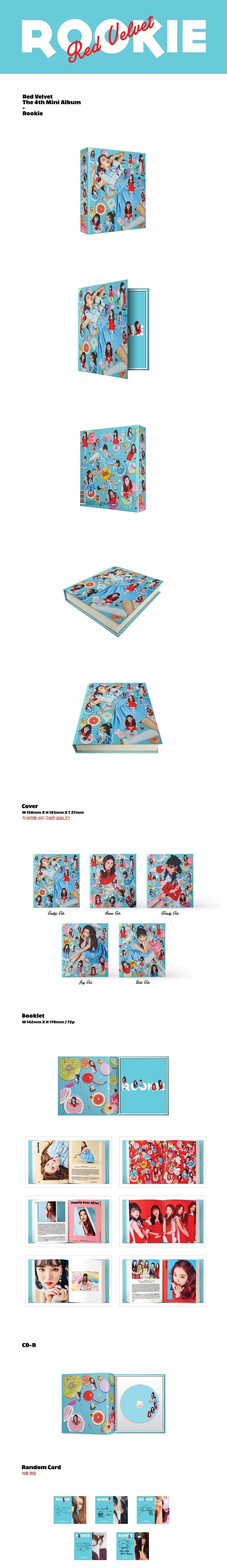 RED VELVET - 4TH MINI ALBUM [ROOKIE]random