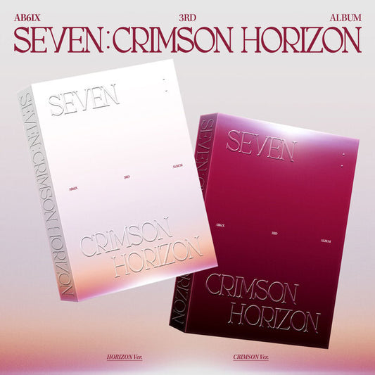 AB6IX - 3RD ALBUM [SEVEN : CRIMSON HORIZON] (PHOTOBOOK VER.)random