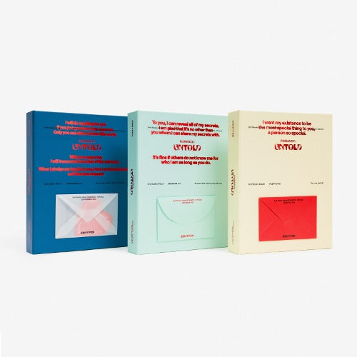 ENHYPEN - [ROMANCE : UNTOLD] (INCEPTIO Ver. / ARCANUM Ver. / CONCESSIO Ver.)random