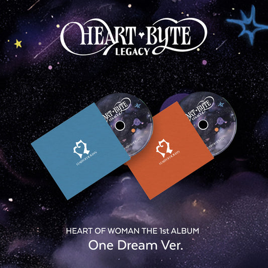 HEART OF WOMAN - THE 1st ALBUM [Heart Byte : LEGACY] (One Dream ver.)random