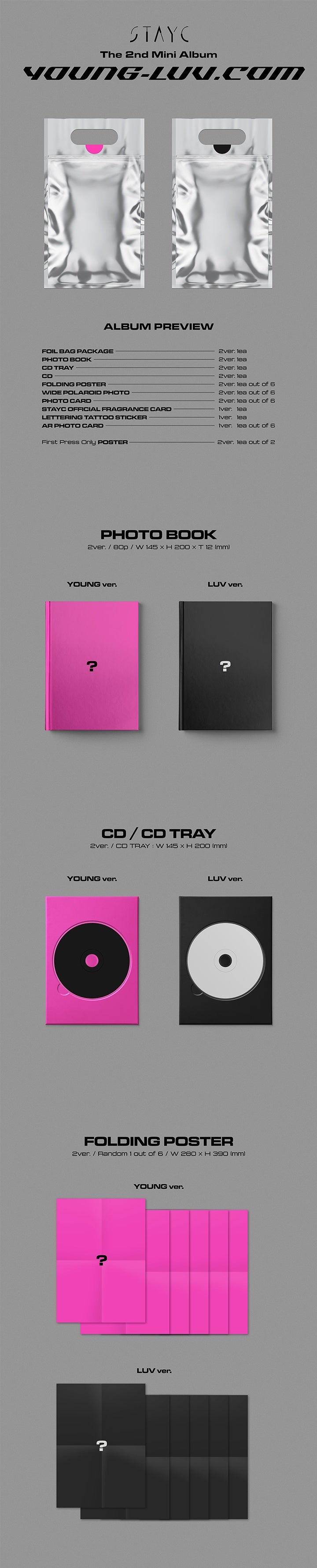 STAYC - 2ND MINI ALBUM [YOUNG-LUV.COM]random