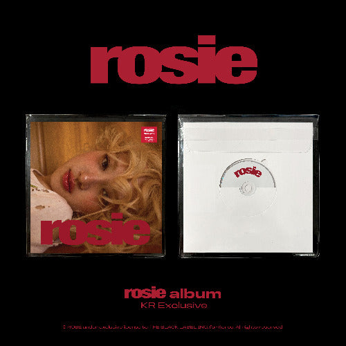 ROSÉ - 1st studio album [rosie] (KR Exclusive)