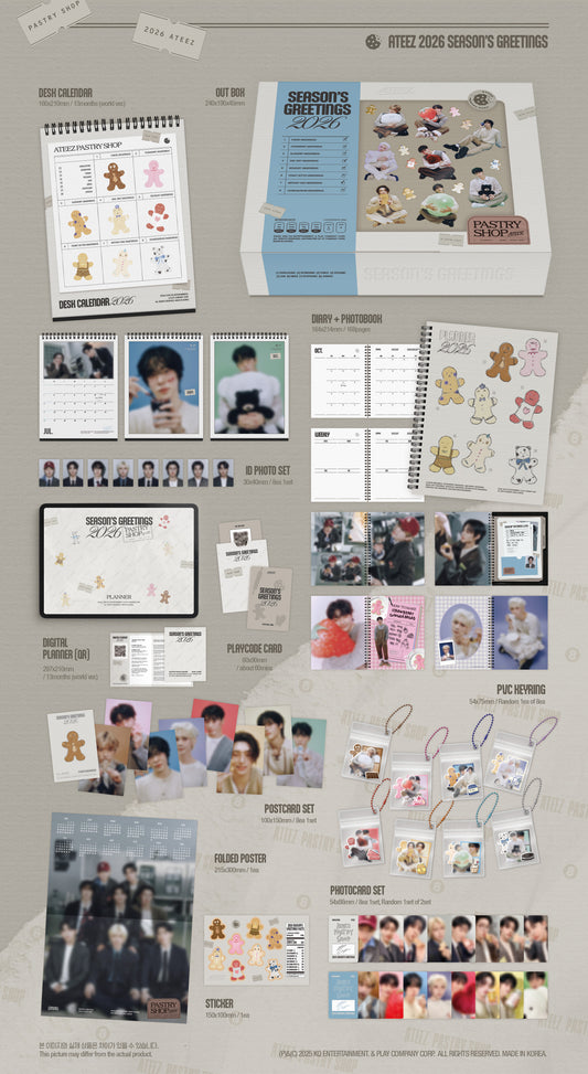 ⏰ATEEZ - 2026 SEASON'S GREETINGS