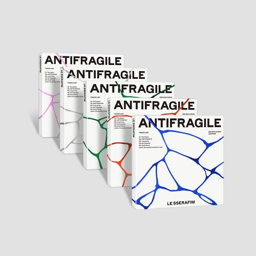 LE SSERAFIM - 2ND MINI ALBUM [ANTIFRAGILE](COMPACT Ver.) random