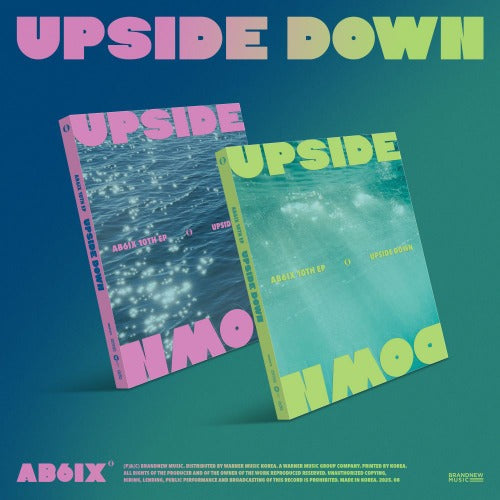 🚗AB6IX - 10TH EP [UPSIDE DOWN] [Photobook VER.] (UP Ver. / DOWN Ver.)random