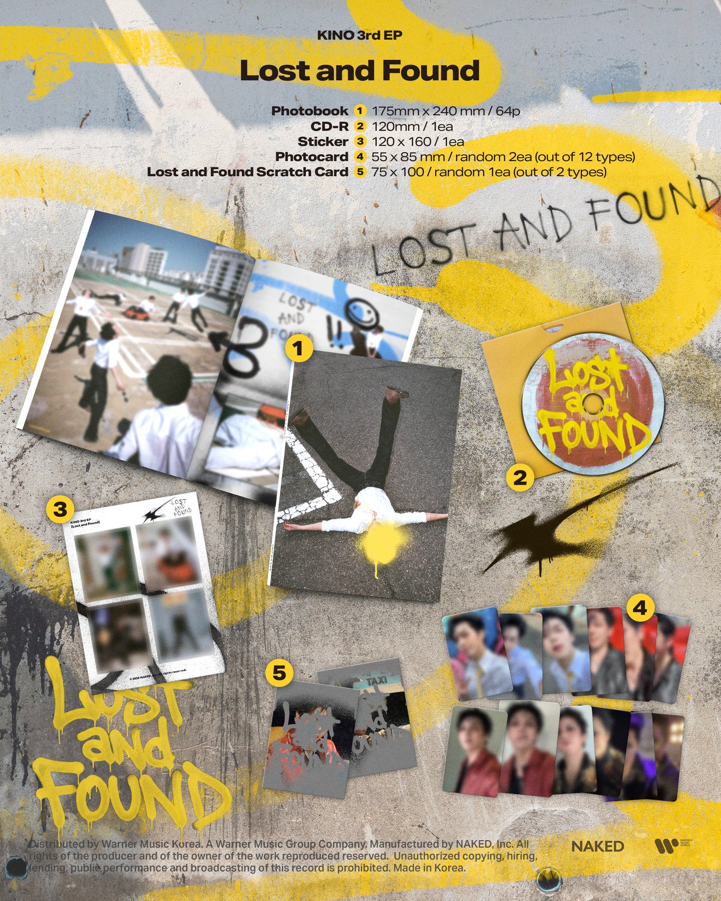 KINO - 3RD EP [Lost and Found]