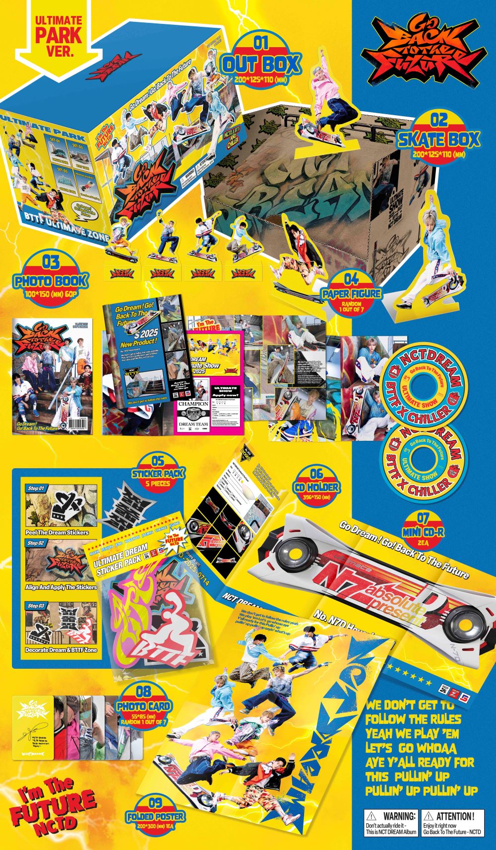 NCT DREAM - [Go Back To The Future] (Ultimate Park Ver.)