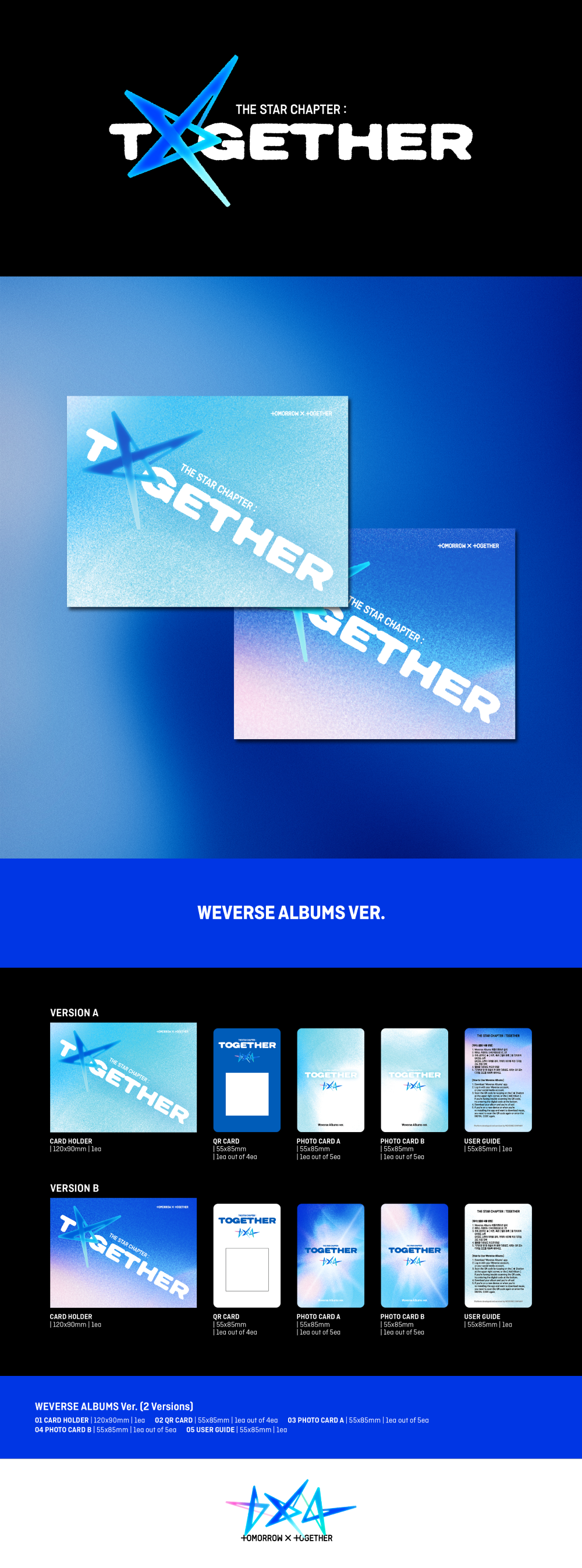 TXT - [THE STAR CHAPTER : TOGHTHER](Weverse Albums ver.)