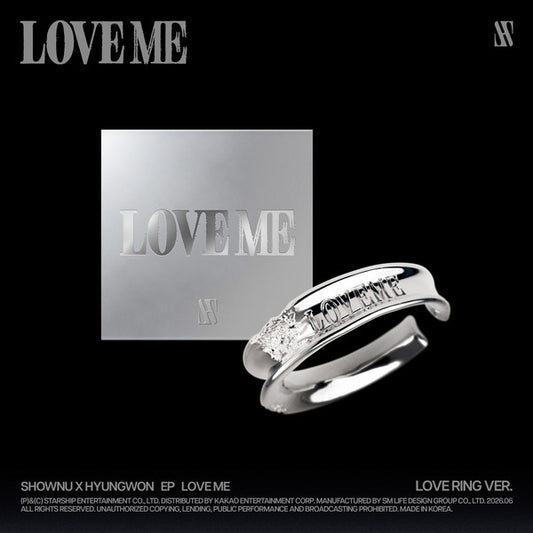 SHOWNU X HYUNGWON -EP [LOVE ME] (LOVE RING VER.)