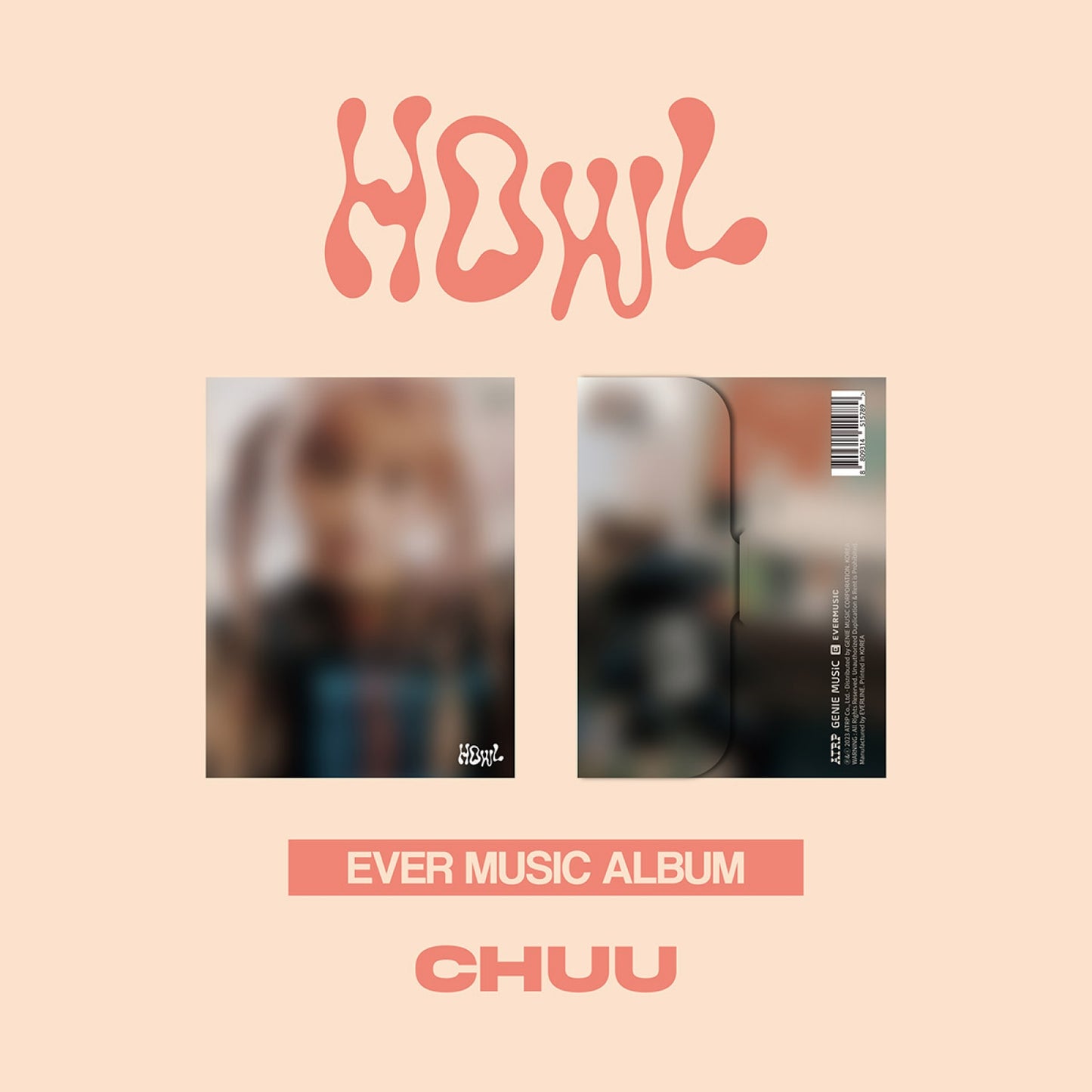 🚗CHUU - 1ST MINI ALBUM [Howl] (EVER VER.)