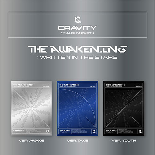 CRAVITY - 1ST FULL ALBUM [The Awakening :Written in the Stars]random