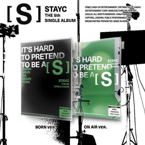 STAYC - 5TH SINGLE ALBUM [S] (ON AIR Ver. / BORN Ver.)random