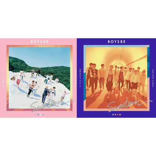 SEVENTEEN - 2ND MINI ALBUM [BOYS BE] (SEEK ver./HIDE ver.)random