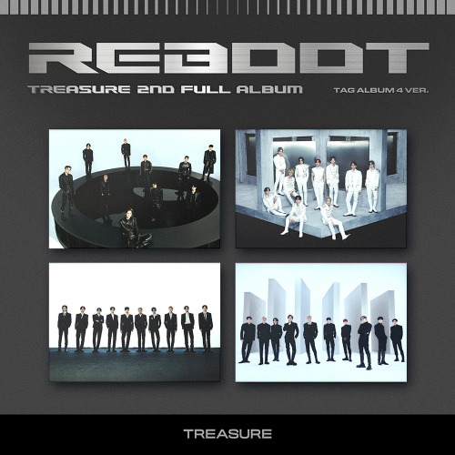 TREASURE - 2ND FULL ALBUM [REBOOT] (YG TAG ALBUM)random