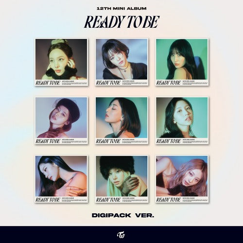TWICE - 12TH MINI ALBUM [REDY TO BE] (Digipack ver.)random